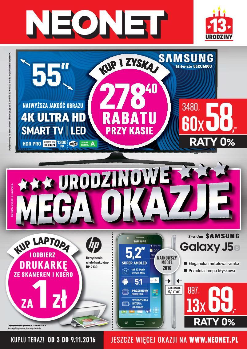 Gazetka promocyjna Neonet str. 1