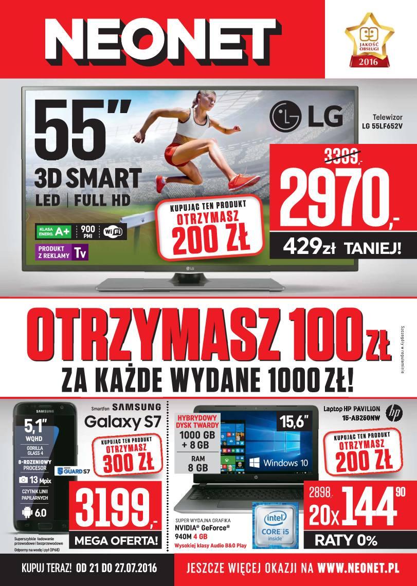 Gazetka promocyjna Neonet str. 1