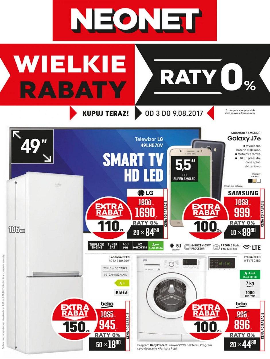 Gazetka promocyjna Neonet str. 1