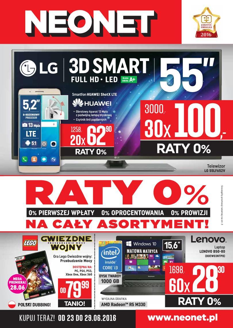 Gazetka promocyjna Neonet str. 1