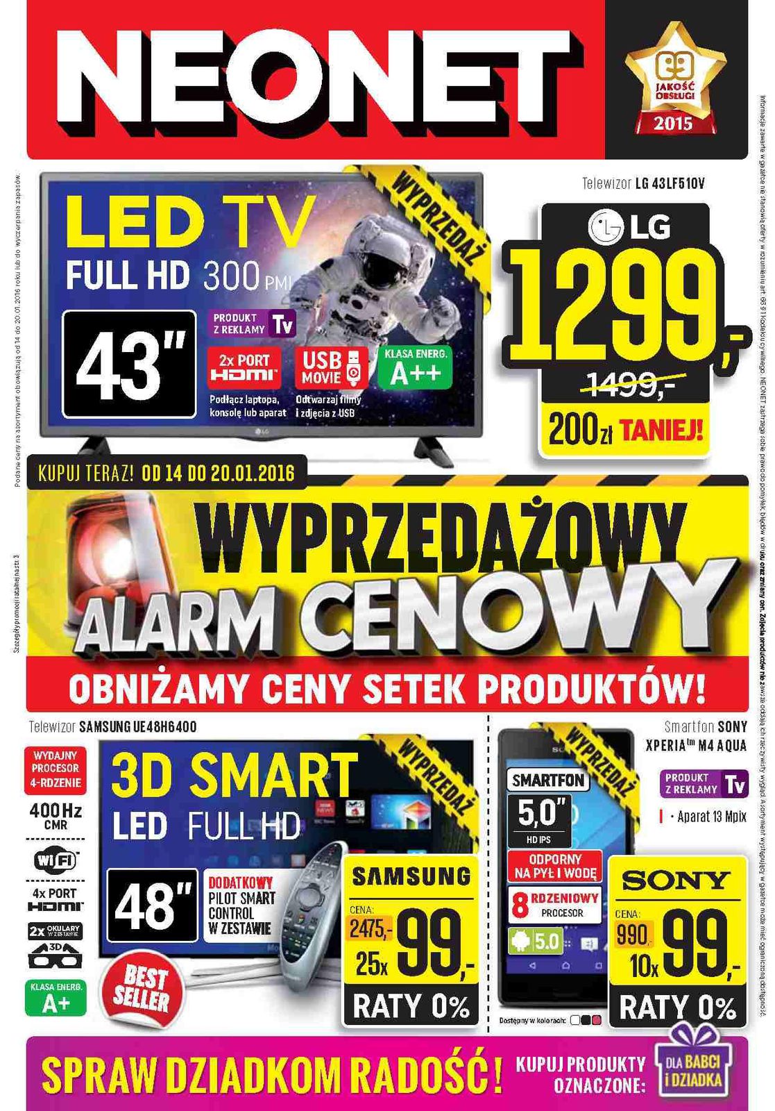 Gazetka promocyjna Neonet str. 1