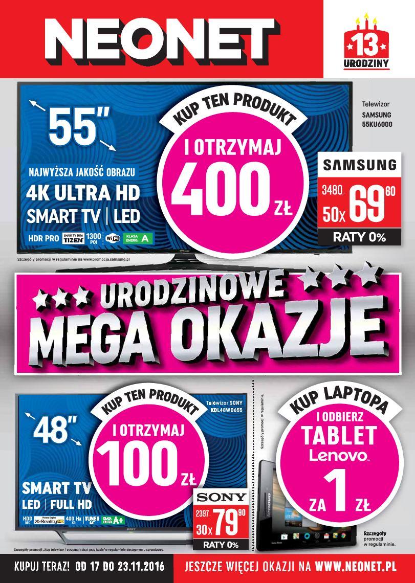 Gazetka promocyjna Neonet str. 1