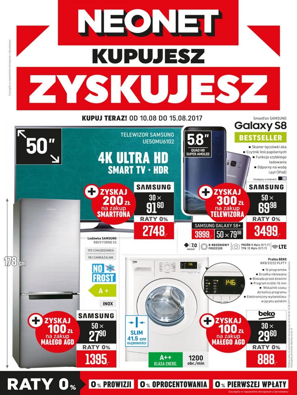 Gazetka promocyjna Neonet str. 1