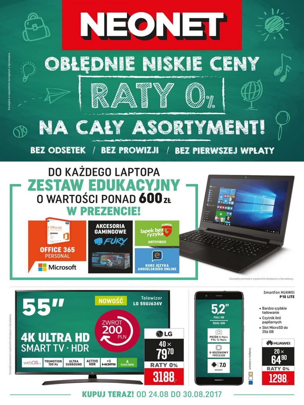 Gazetka promocyjna Neonet str. 1