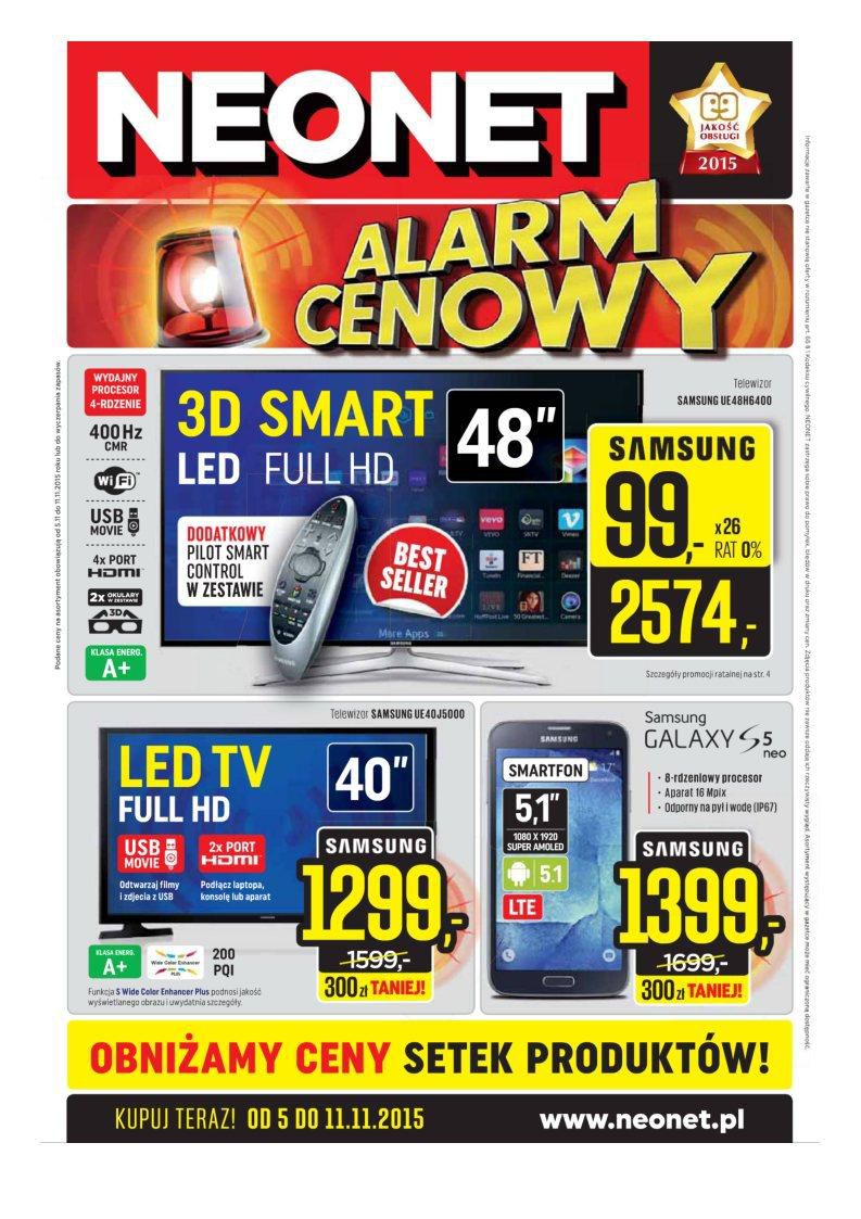 Gazetka promocyjna Neonet str. 1