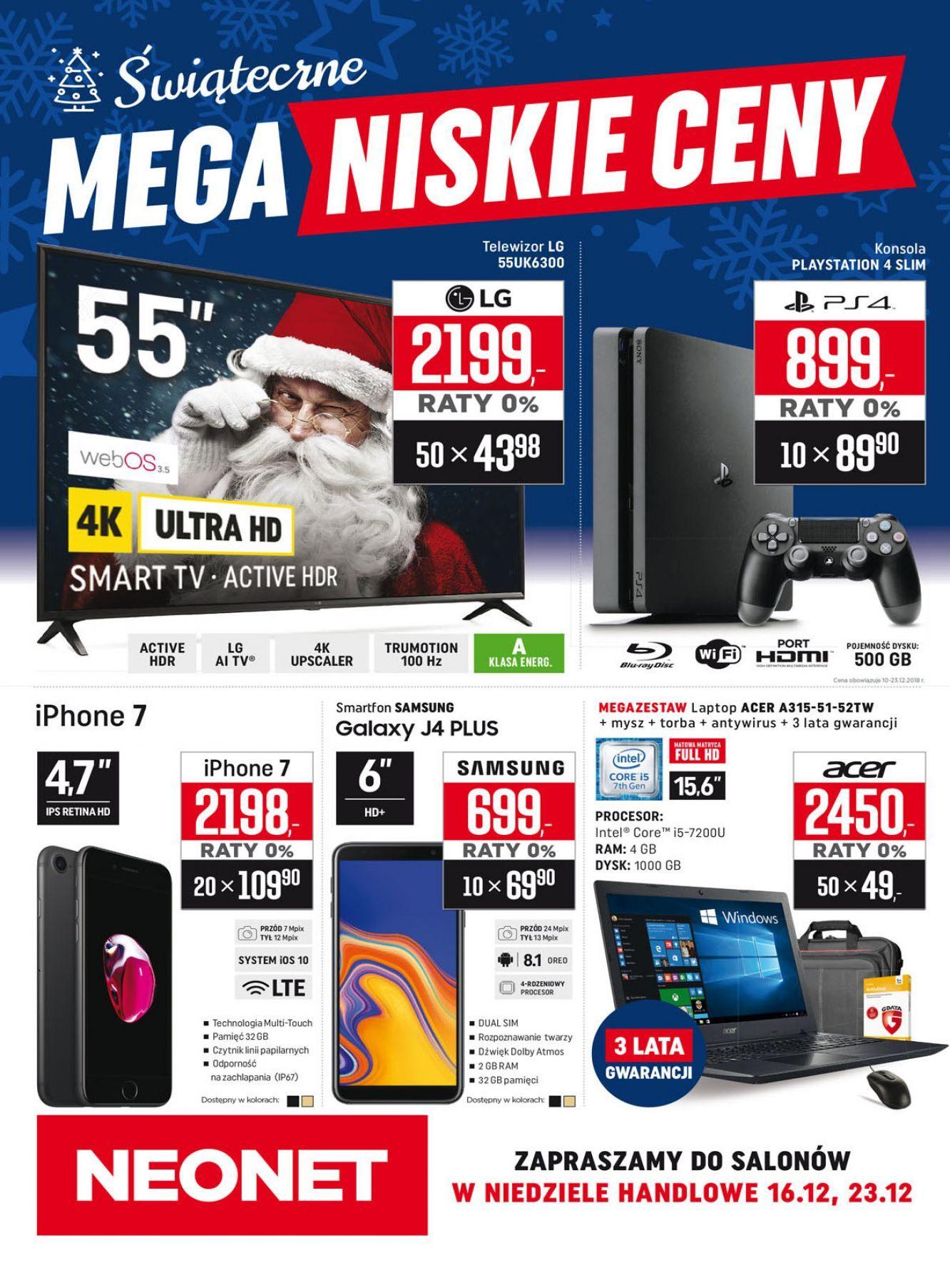 Gazetka promocyjna Neonet str. 1