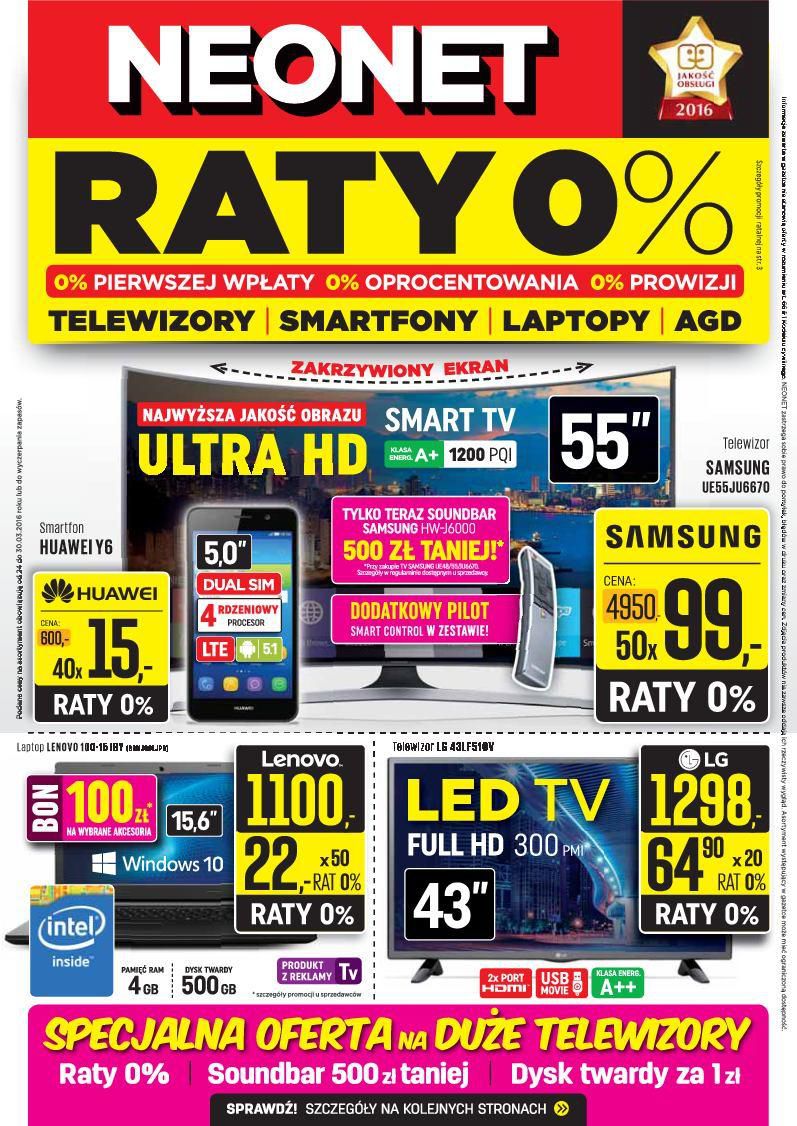 Gazetka promocyjna Neonet str. 1