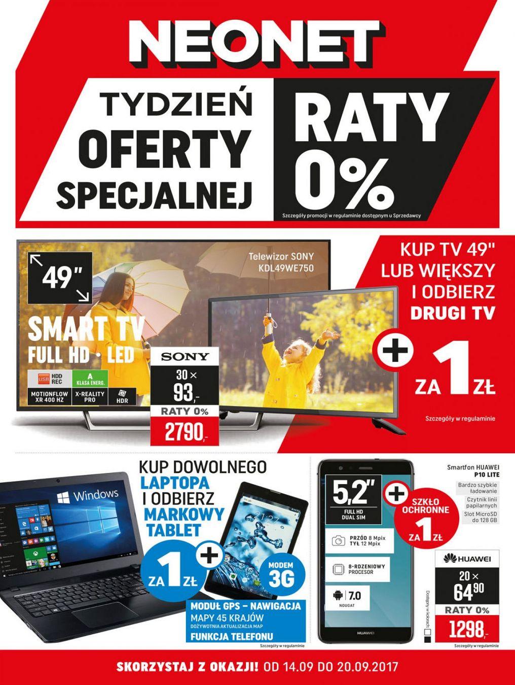 Gazetka promocyjna Neonet str. 1