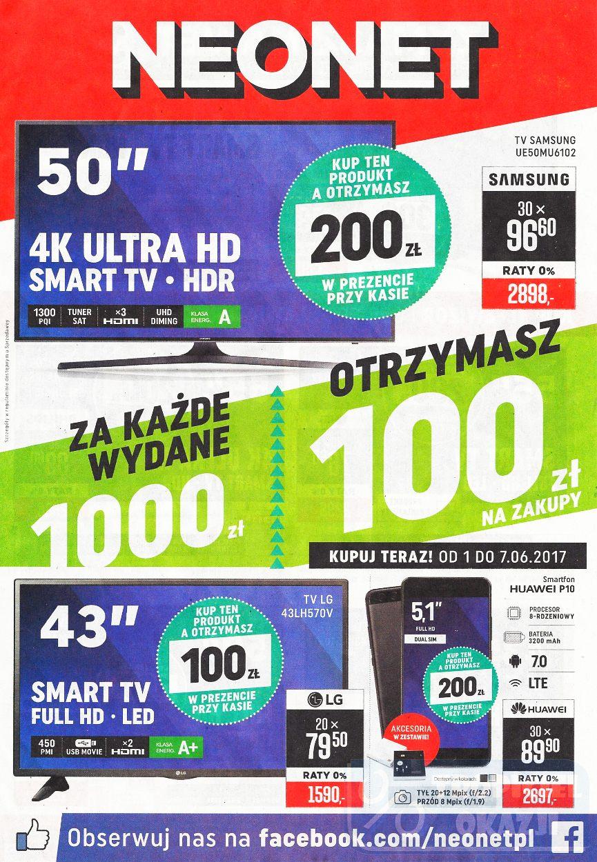 Gazetka promocyjna Neonet str. 1