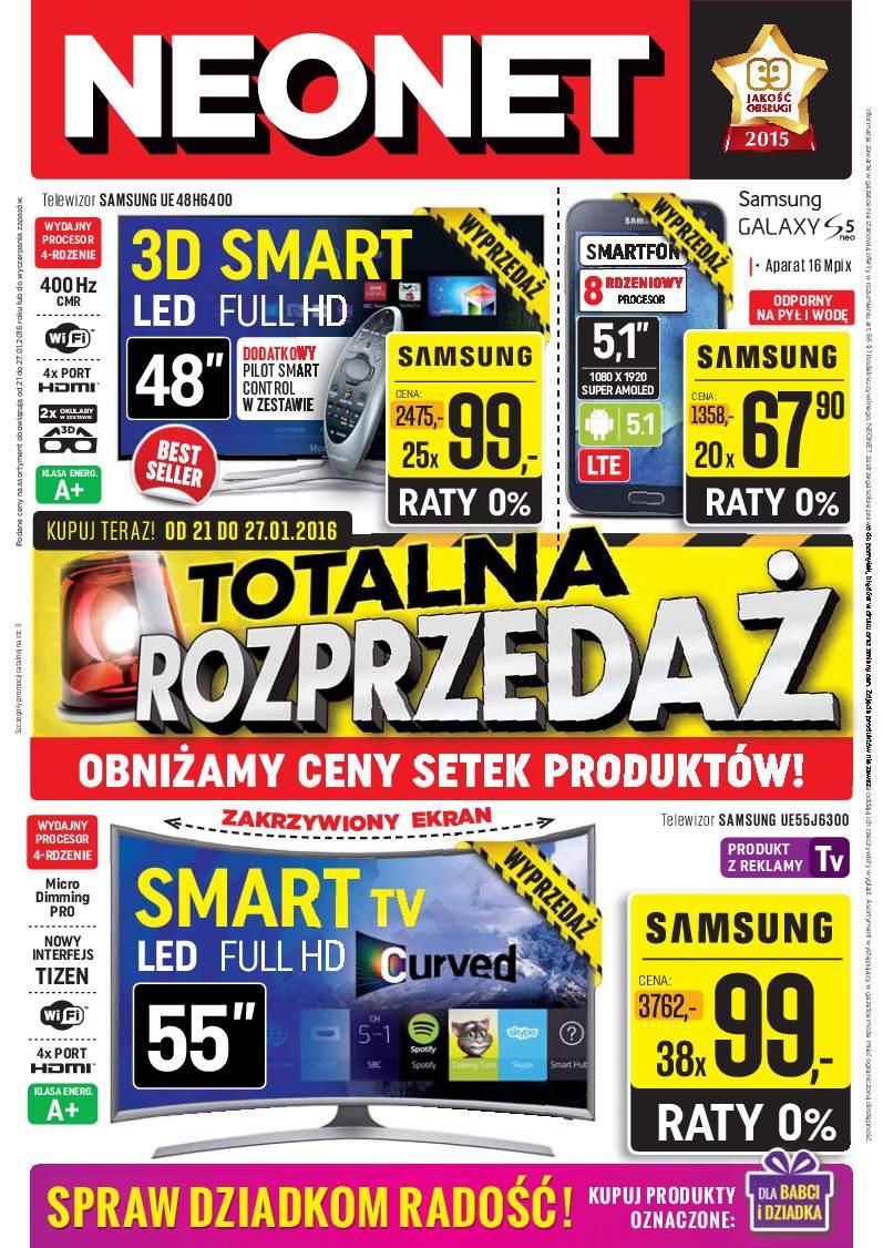 Gazetka promocyjna Neonet str. 1