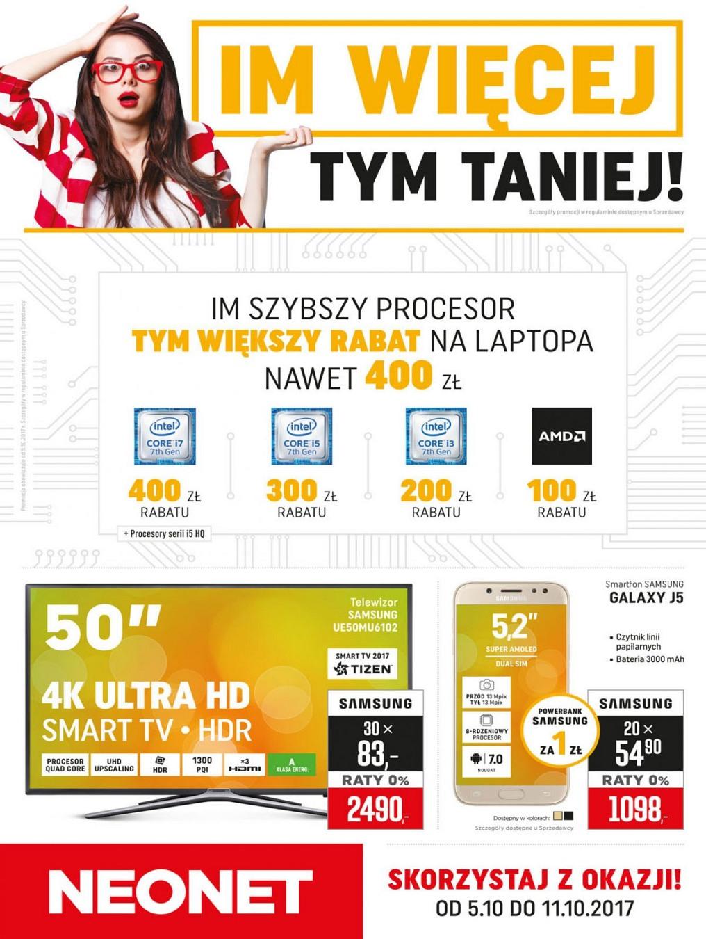 Gazetka promocyjna Neonet str. 1