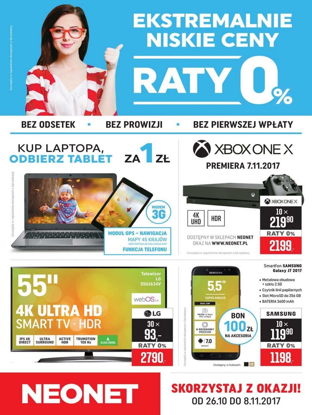 Gazetka promocyjna Neonet str. 1