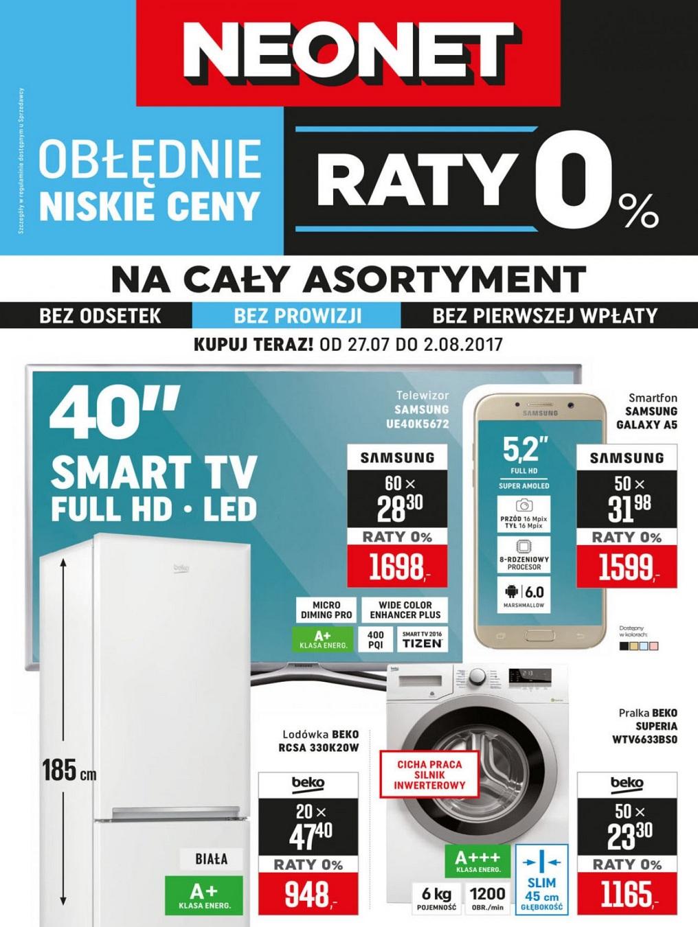 Gazetka promocyjna Neonet str. 1