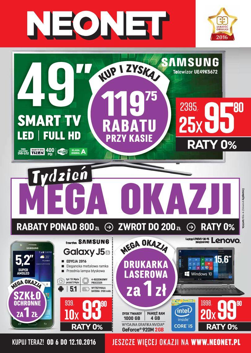 Gazetka promocyjna Neonet str. 1