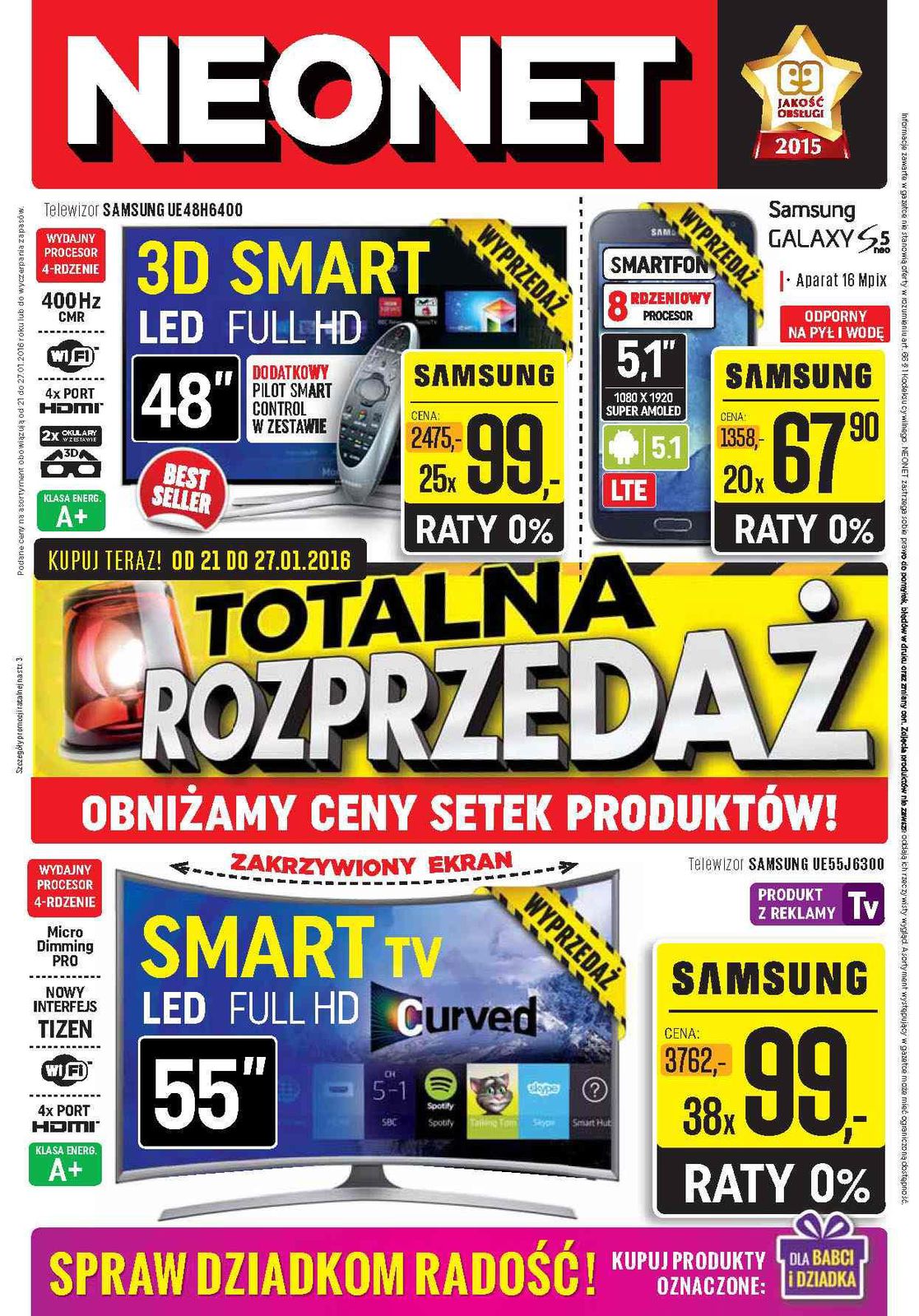 Gazetka promocyjna Neonet str. 1